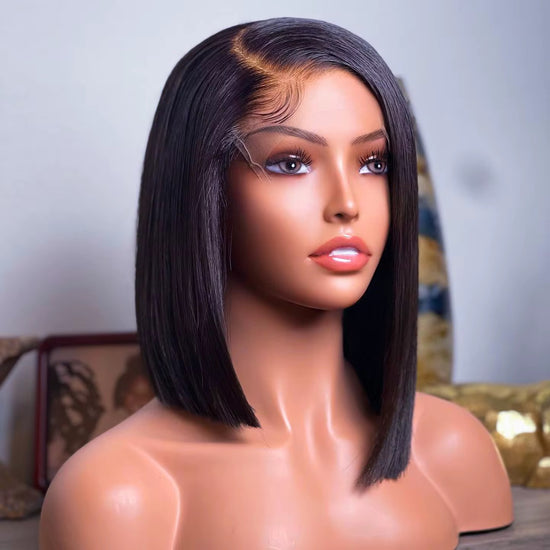 4×6 Glueless Pre-Cut Lace Wig BOB - 12 inch