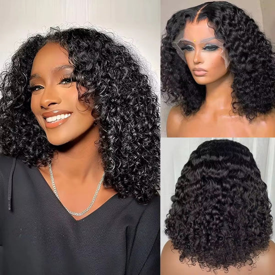 Luxe Deep Curl Bob Wig